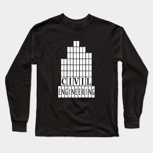 Best design civil engineering, building drafter architecture Long Sleeve T-Shirt